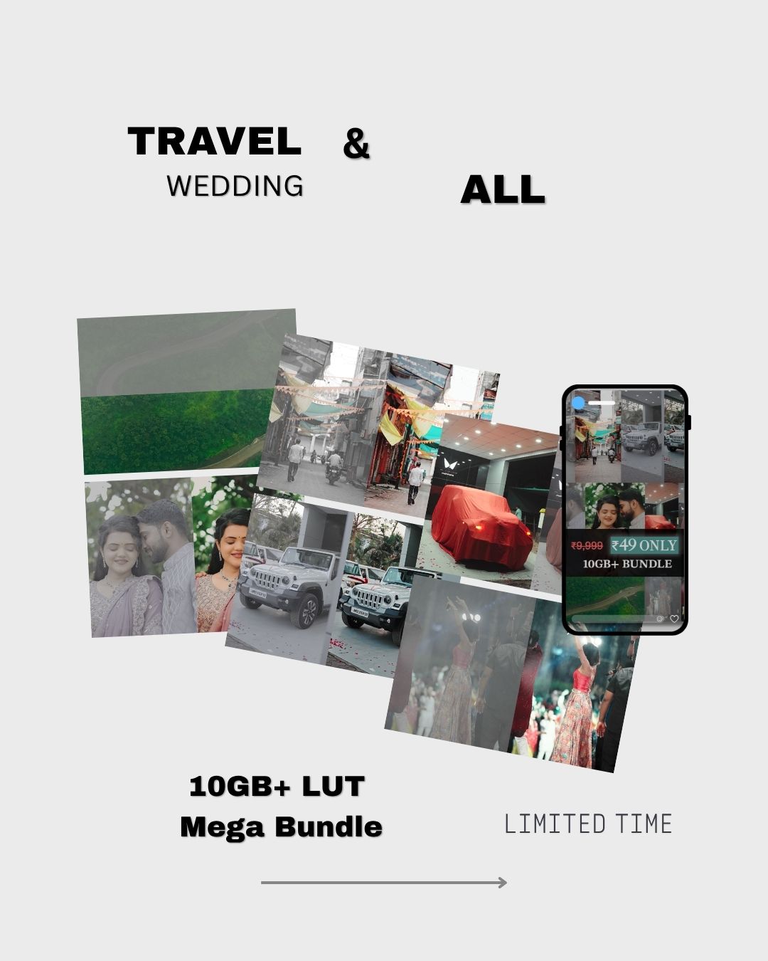 10K EditPro presets & luts Bundle – All-in-One Pack