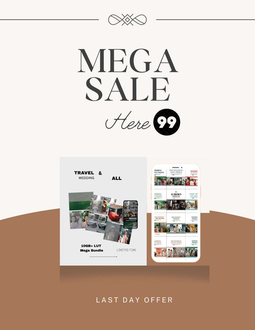 10K EditPro presets & luts Bundle – All-in-One Pack