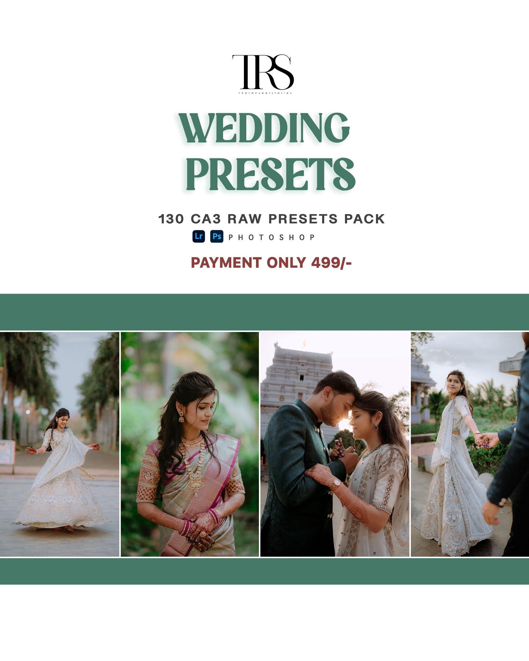 130 WEDDING PRESETS PACK