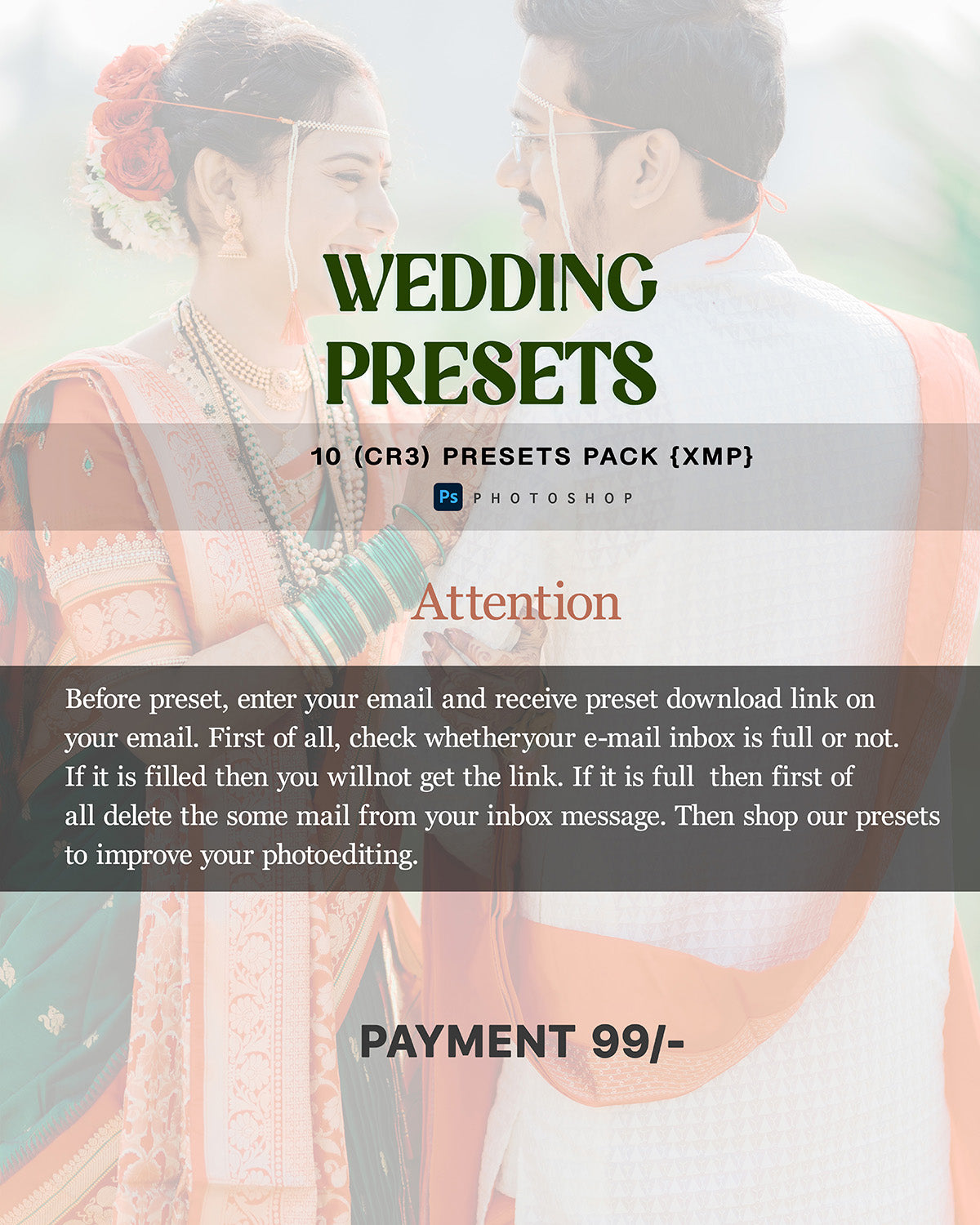 10 WED PRESETS PACK