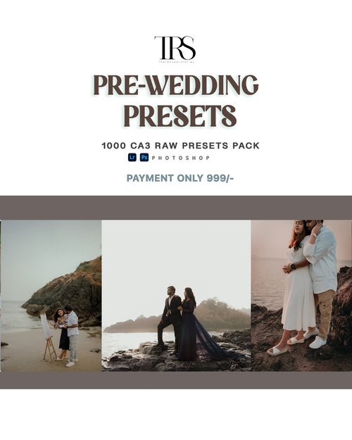 1000 PRE-WEDDING PRESETS PACK
