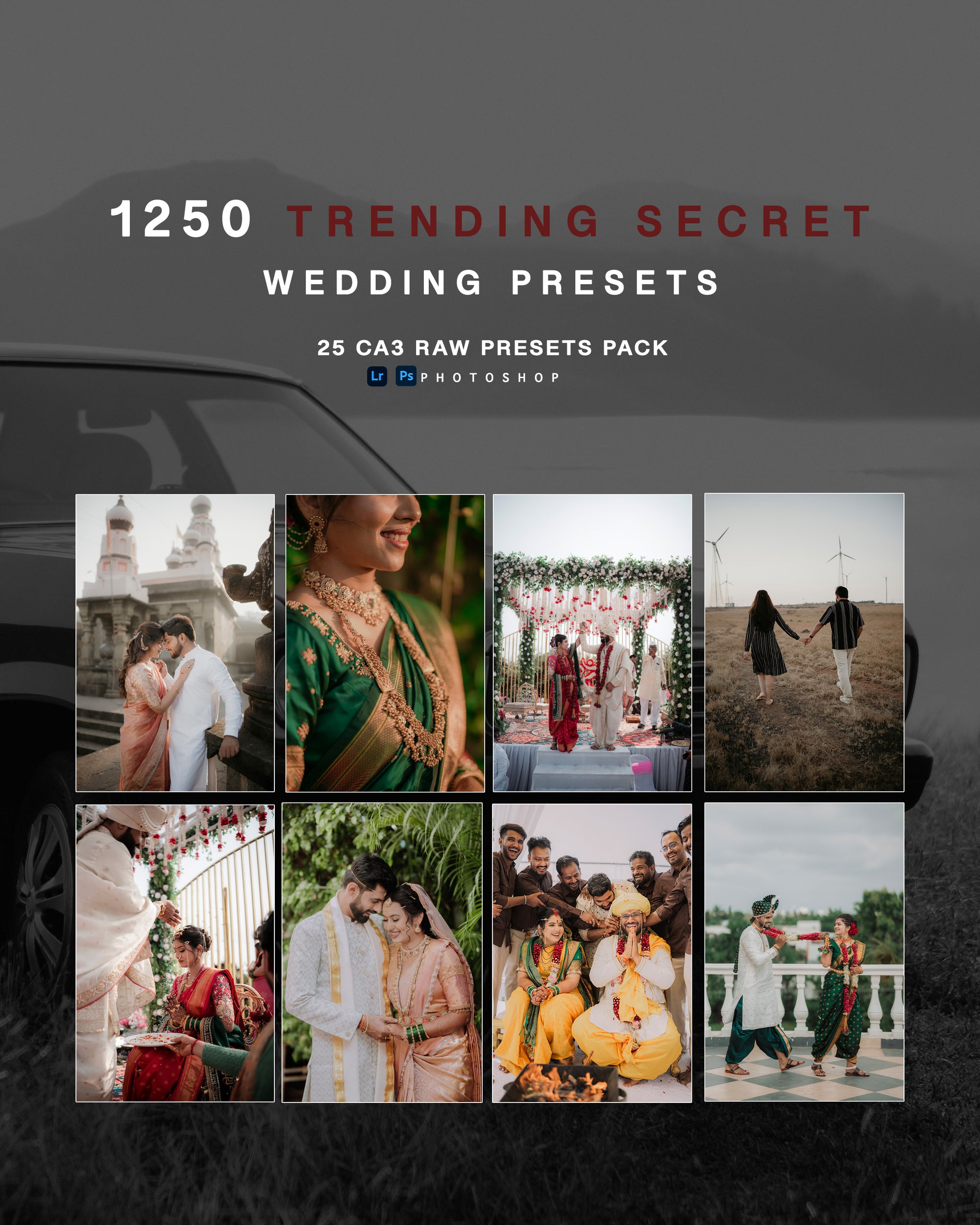 1250 SECRET WEDDING PRESETS PACK