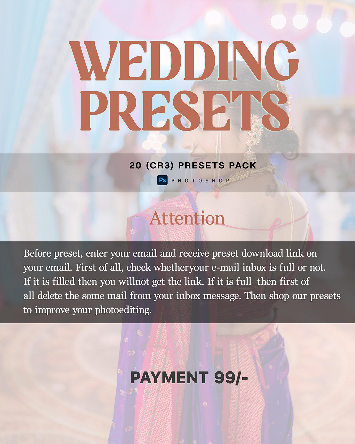 20 weding presets